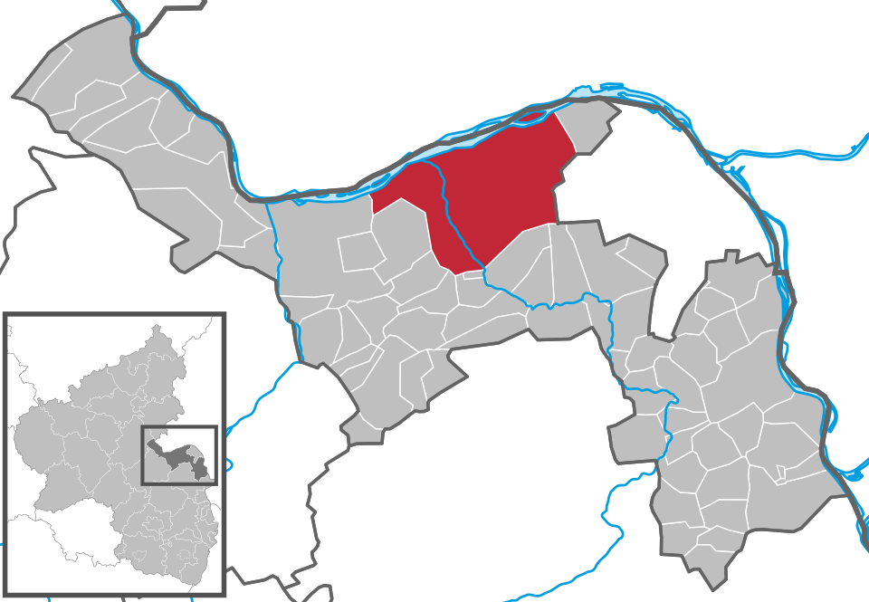 Stadt Ingelheim Karte
